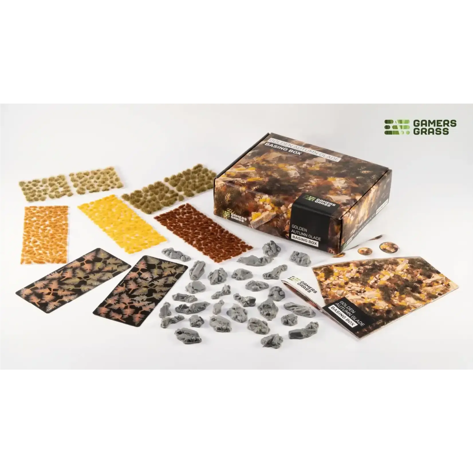Gamers Grass Golden Autumn Glade Basing Box