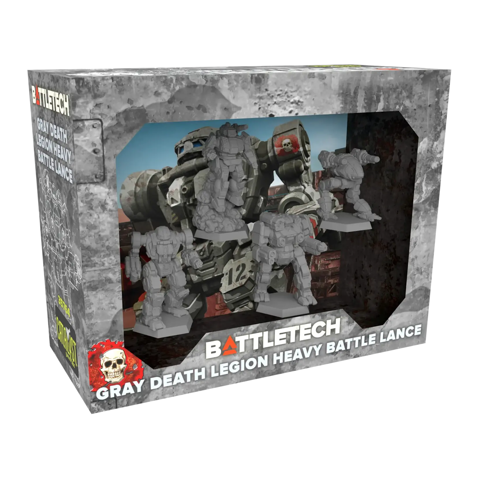 Catalyst Game Labs Gray Death Legion Heavy Battle Lance - Battletech