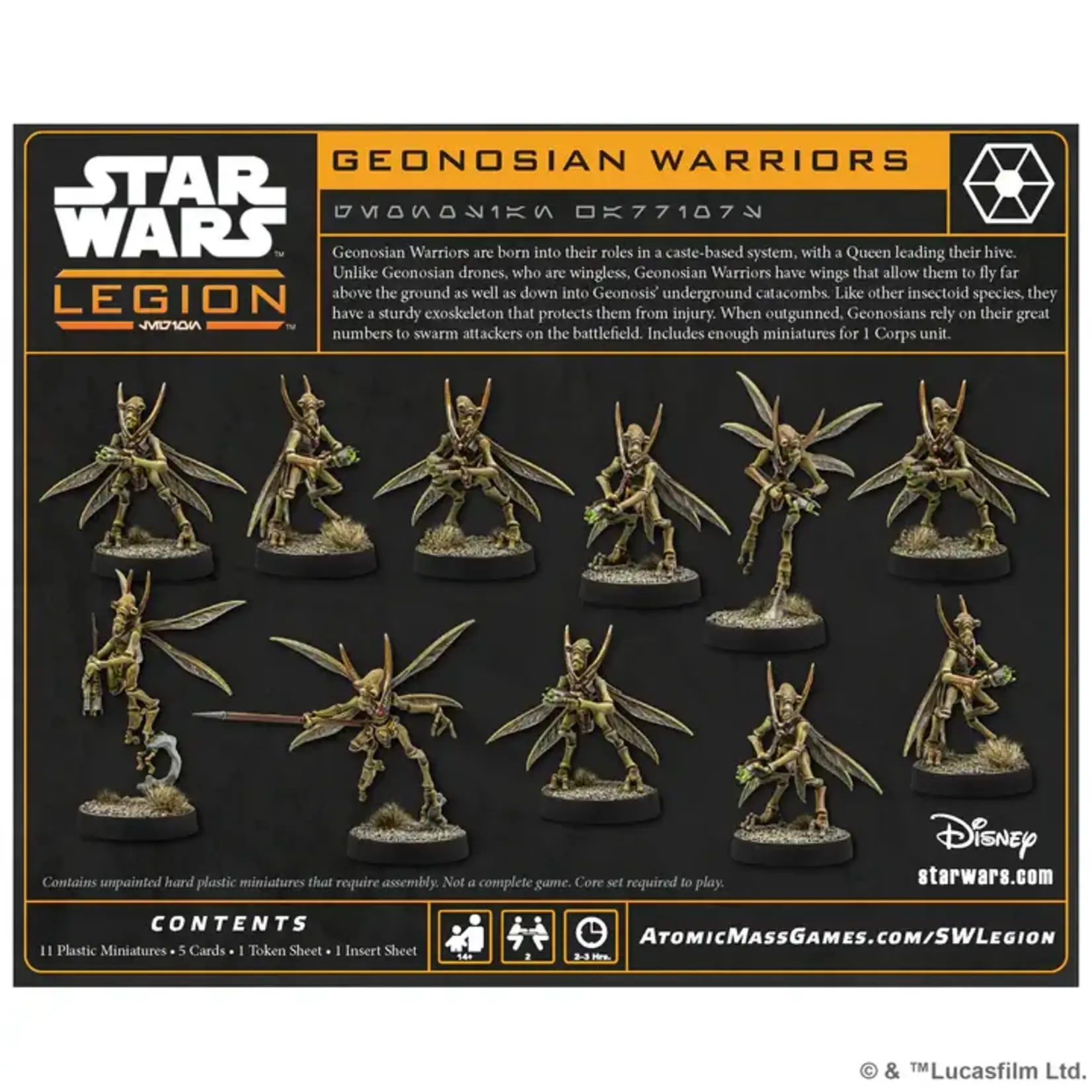 Geonosian Warriors Unit Expansion (ML) - Star Wars: Legion