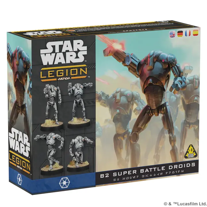 Star Wars Legion B2 Super Battle Droids Expansión Juego De Batalla Para Dos Jugadores Juego De Miniaturas Juego De Estrategia Para Adultos Y