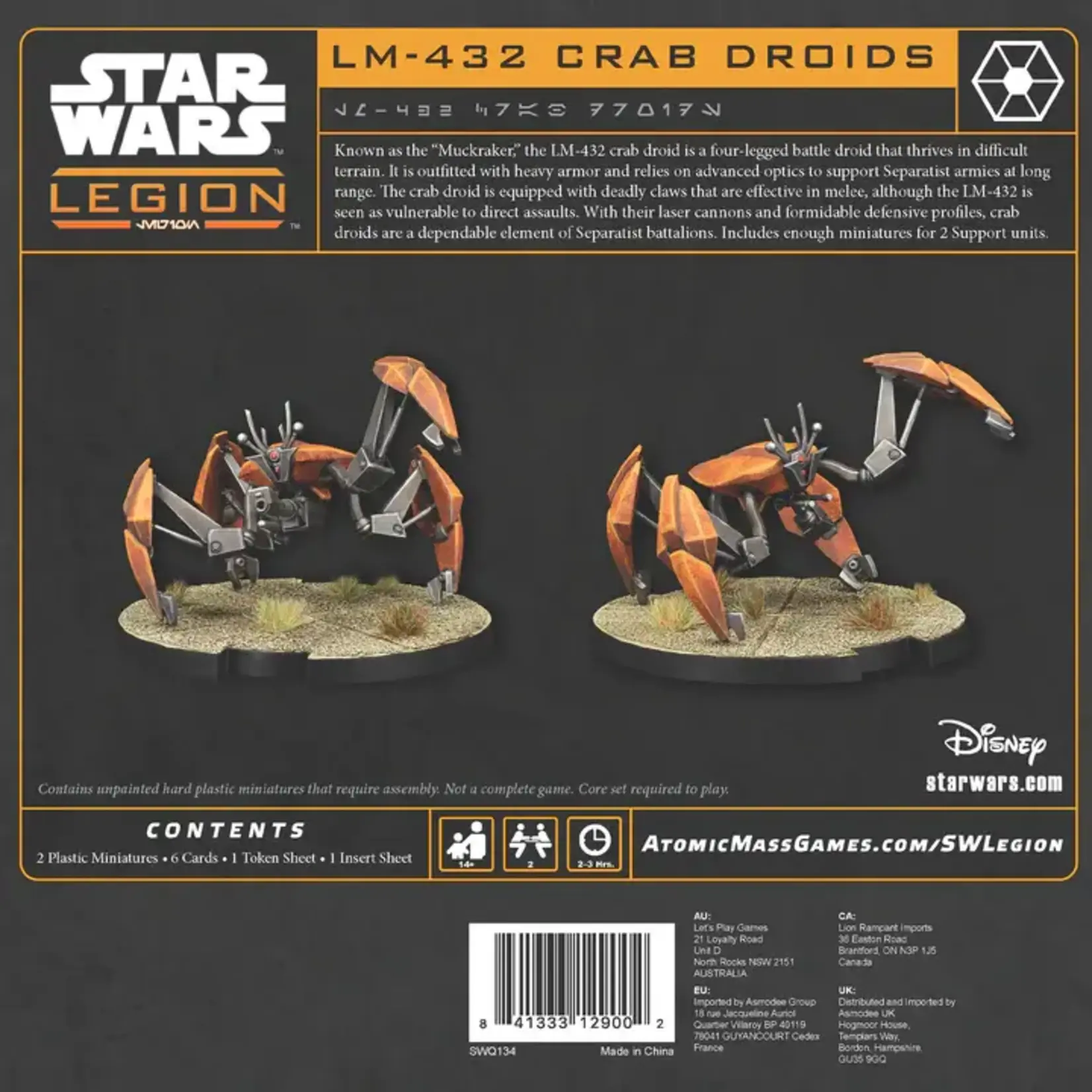 LM-432 Crab Droids (ML) - Star Wars Legion
