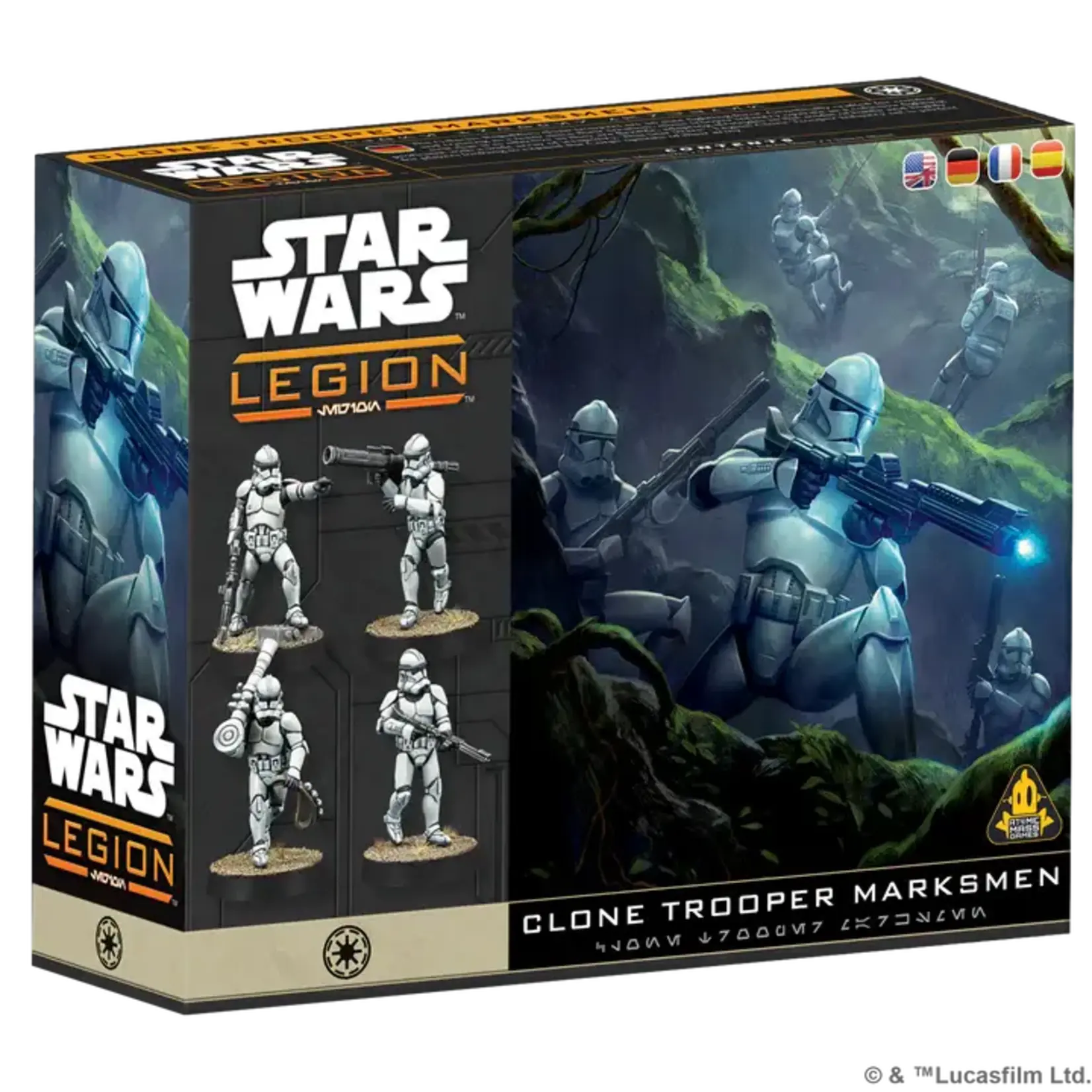 Clone Trooper Marksmen (ML) - Star Wars: Legion