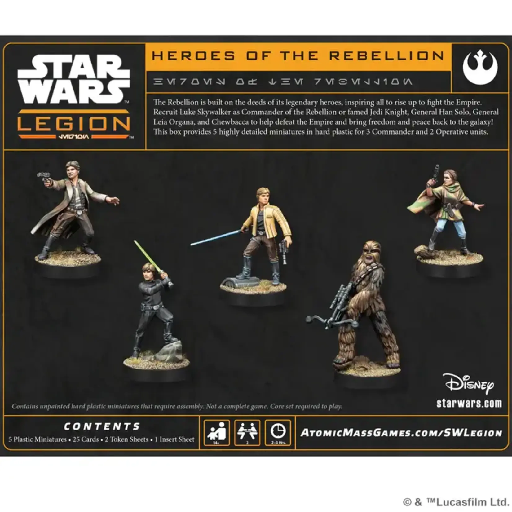 Heroes of the Rebellion (ML) - Star Wars: Legion