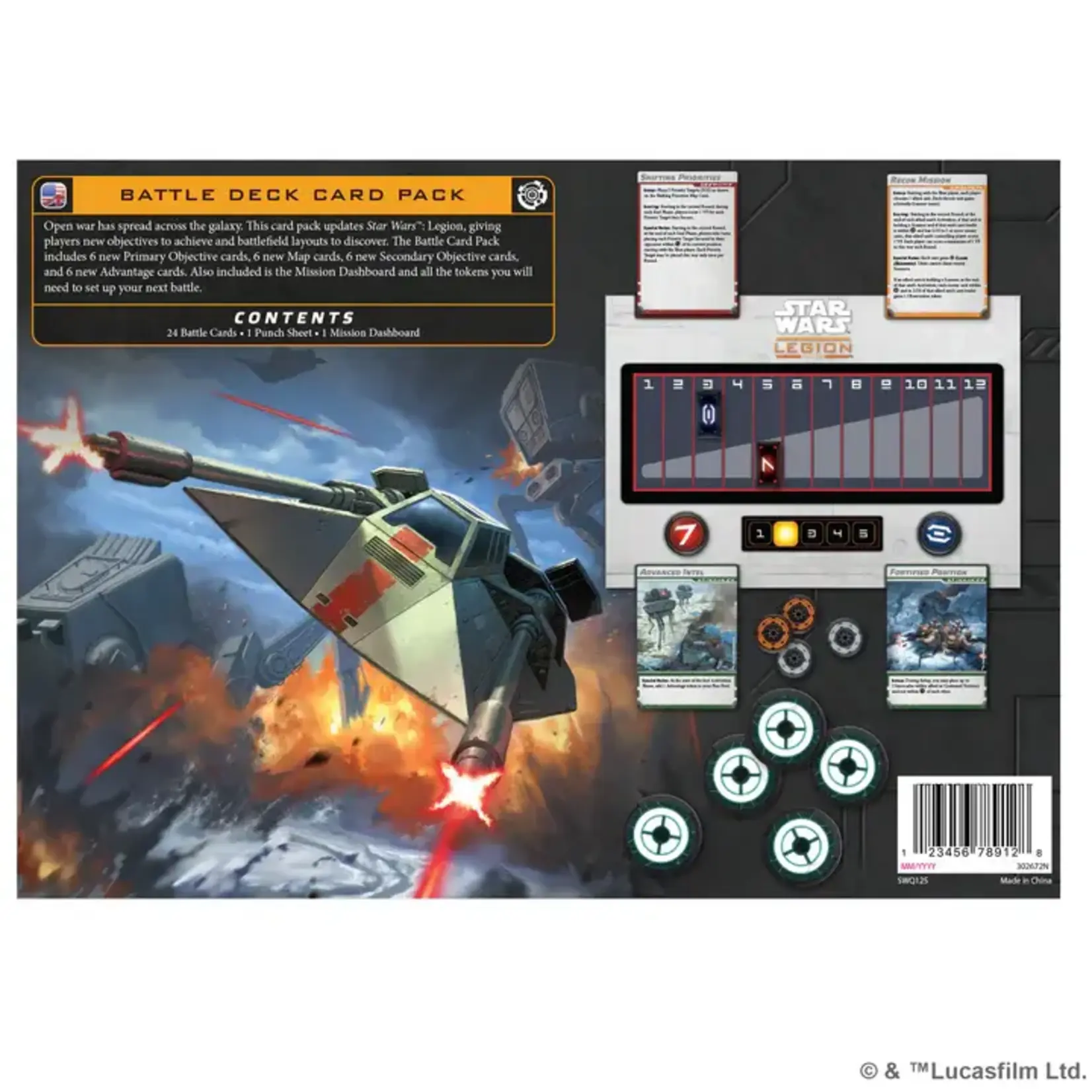 Battle Deck Card Pack (ENG) - Star Wars: Legion