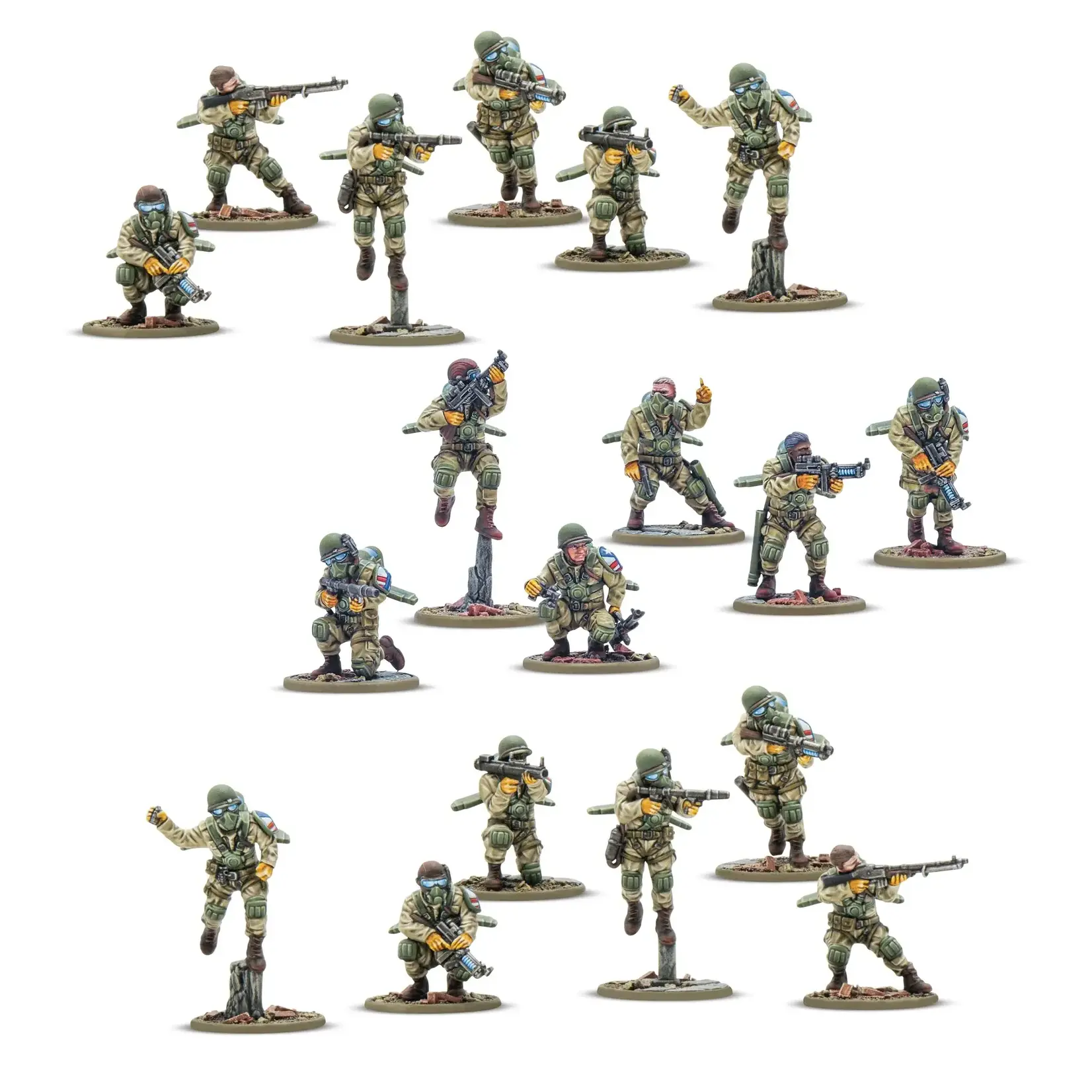 Warlord Games Firefly Airborne Infantry - United States - Konflikt'47
