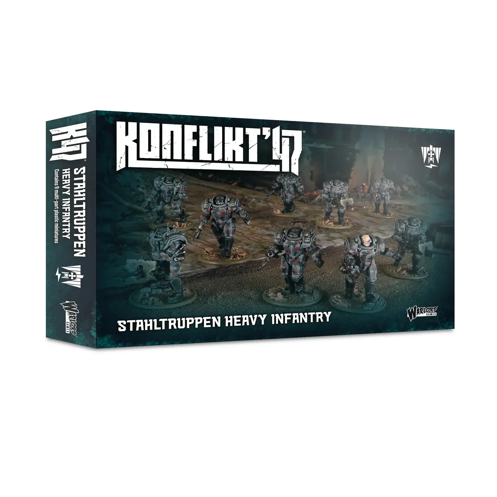 Warlord Games Stahltruppen Heavy Infantry - Axis - Konflikt '47