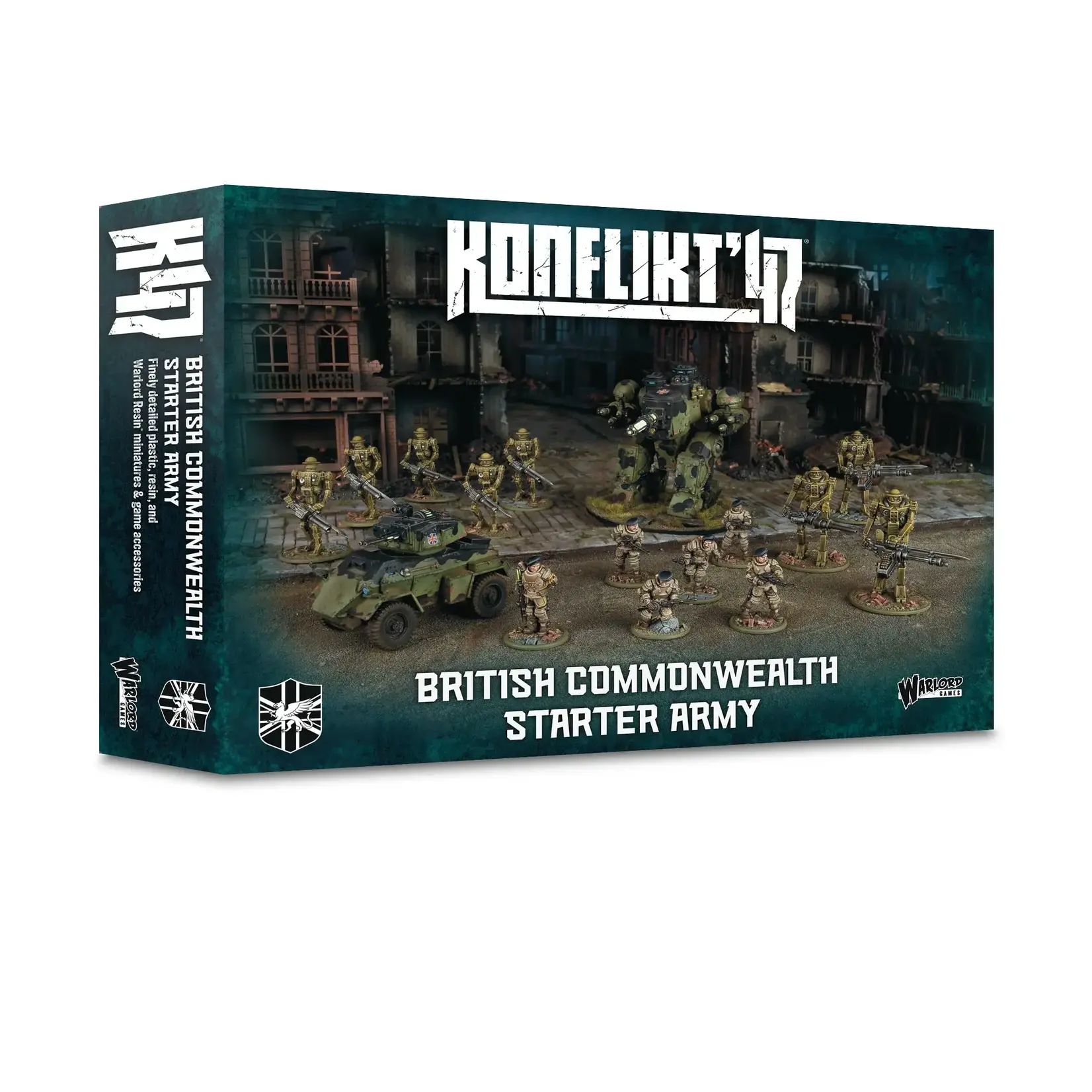 Warlord Games British Commonwealth Starter Army  - Konflikt '47
