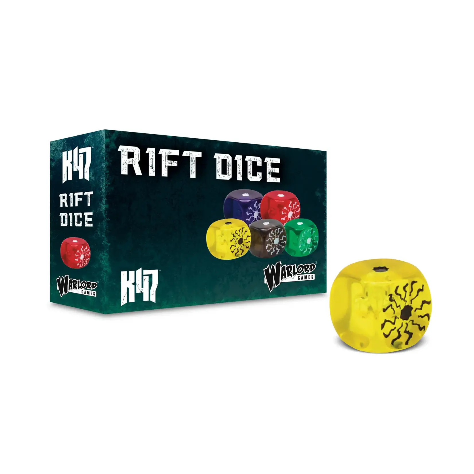 Warlord Games Rift Dice Jaune - Konflikt '47