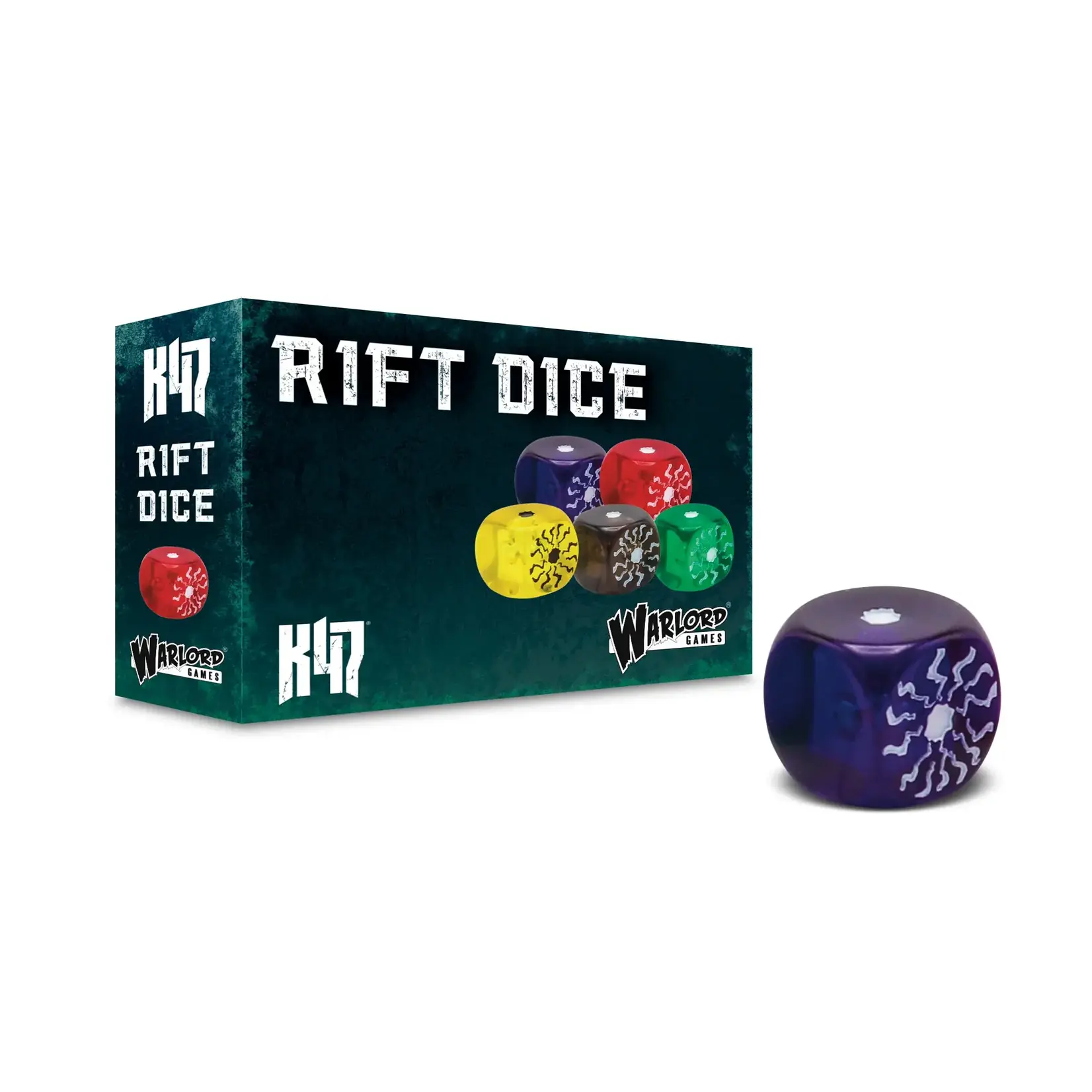 Warlord Games Rift Dice Bleu- Konflikt '47