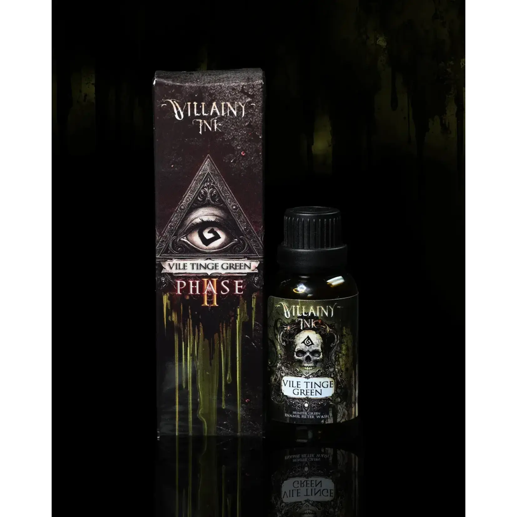 Grimdark Compendium Vile Tinge Green - Villainy Ink