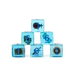 FanRoll Gelatinous Cube 6 Piece d6 Dice Set