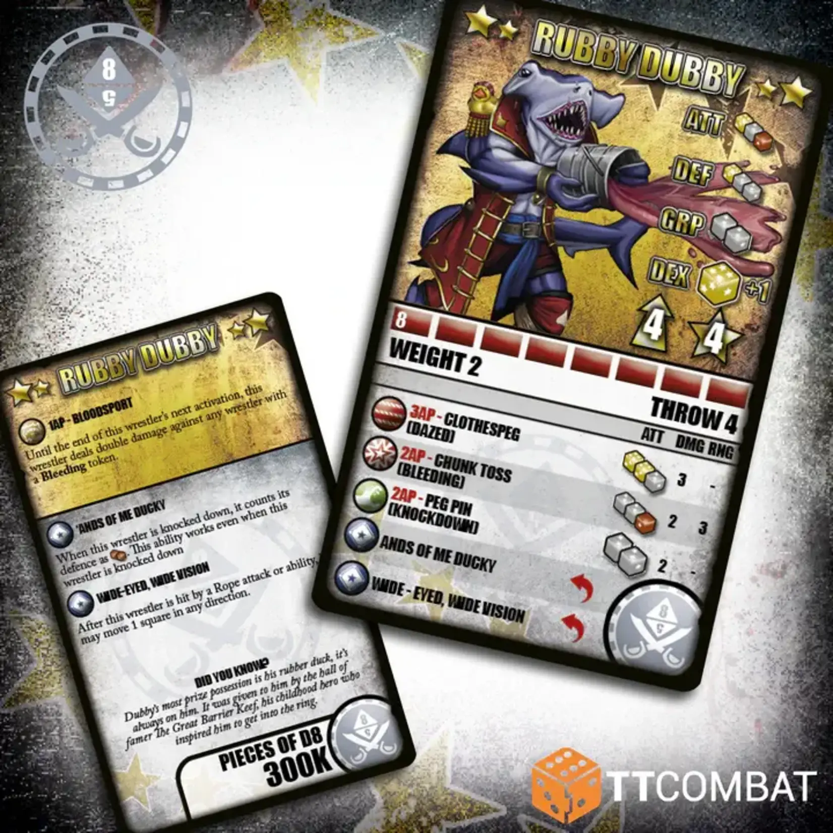 TTCombat Rubby Dubby - Pieces of D8 - Rumbleslam