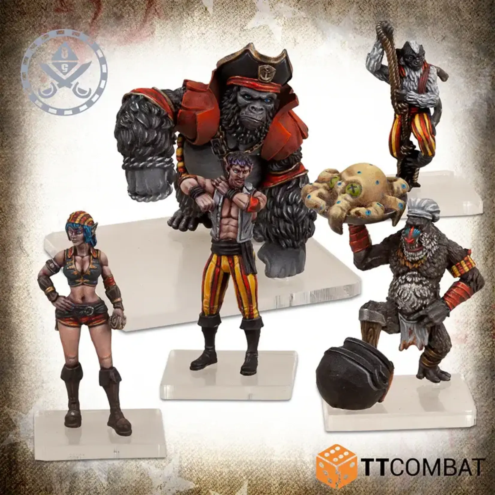 TTCombat Running Aground - Pieces of D8 - Rumbleslam