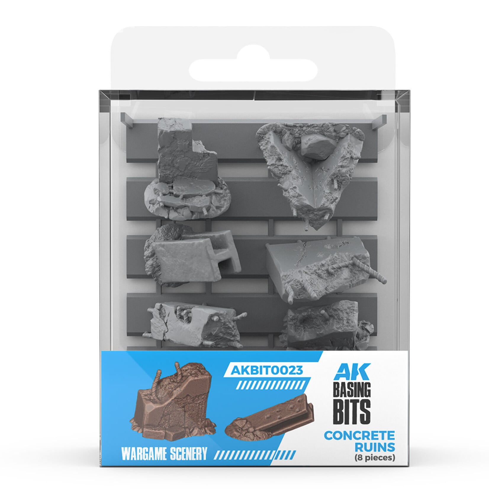 Ruines en béton / Concrete Ruins - AK Basing Bits