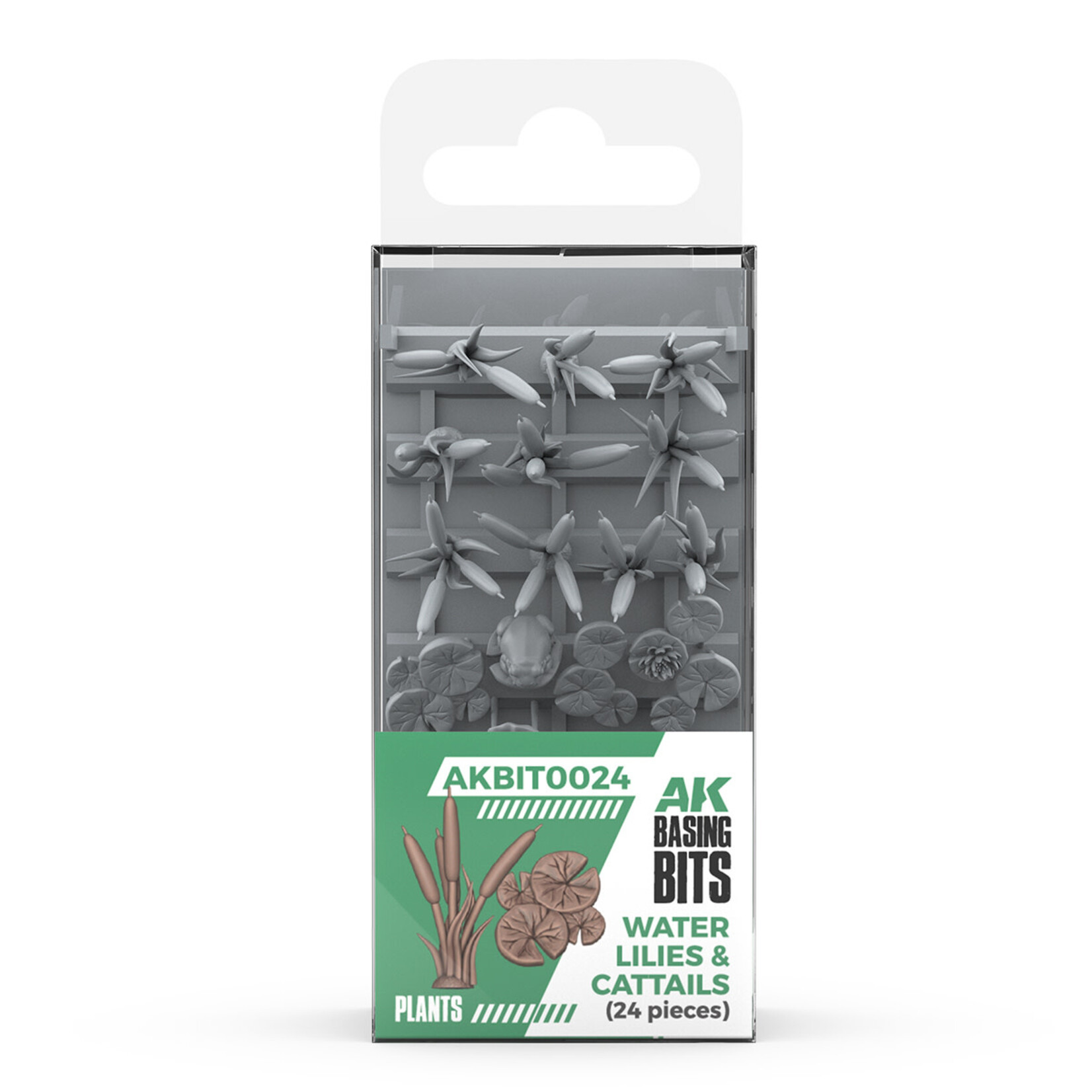Nénuphars et quenouilles / Water Lilies & Cattails - AK Basing Bits