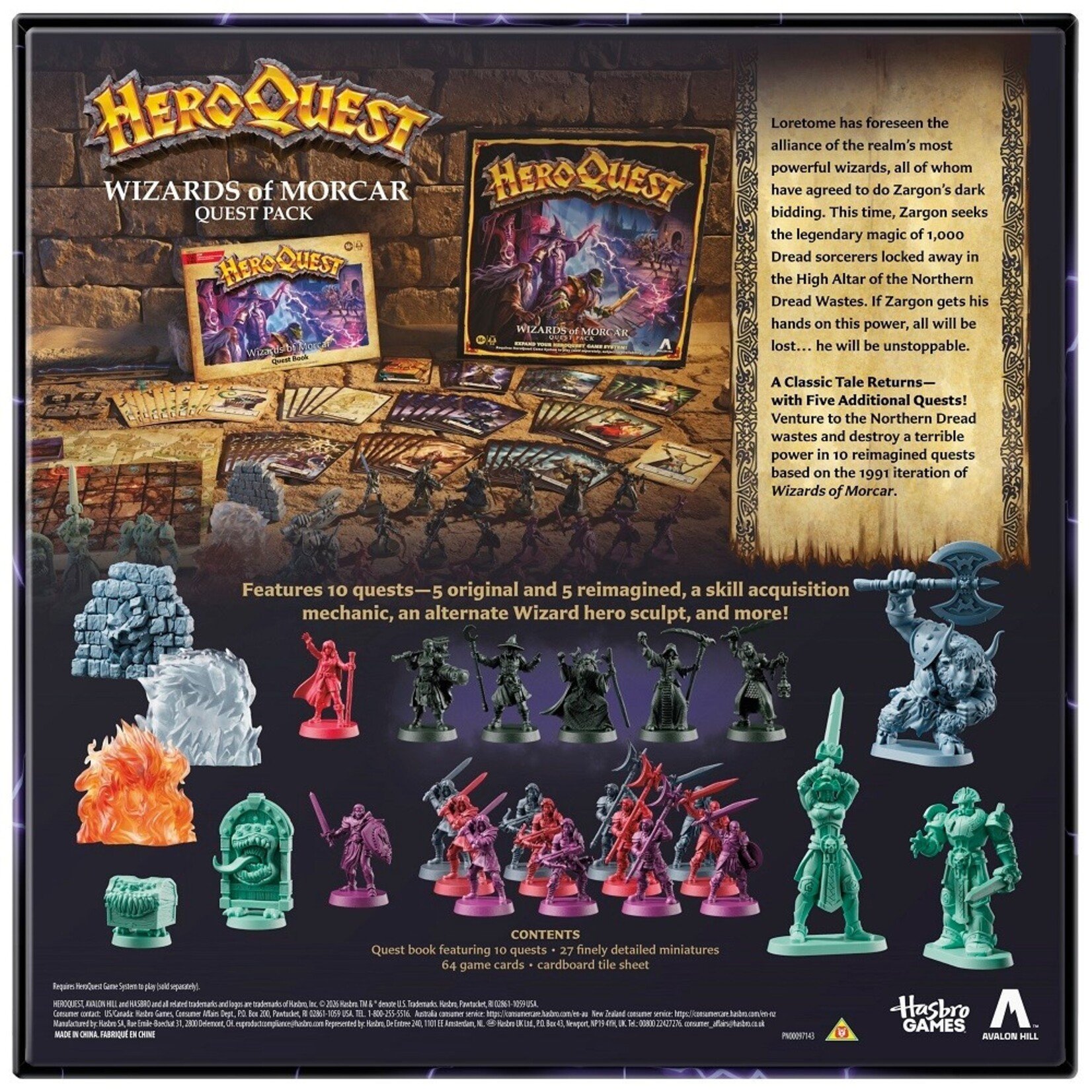 Wizards of Morcar Quest Pack - Hero Quest (ENG)