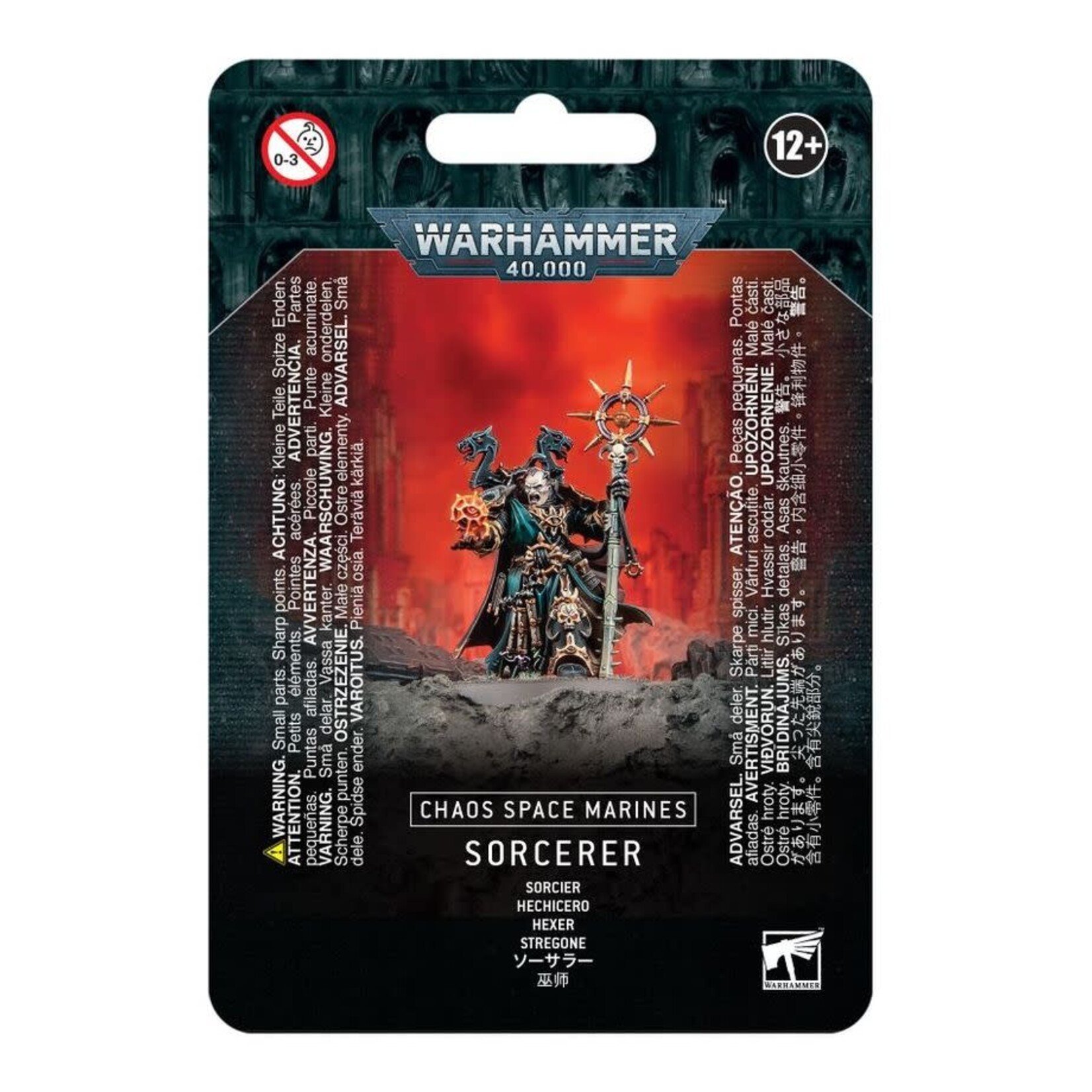 Games Workshop Sorcerer - Chaos Space Marines - Warhammer 40,000