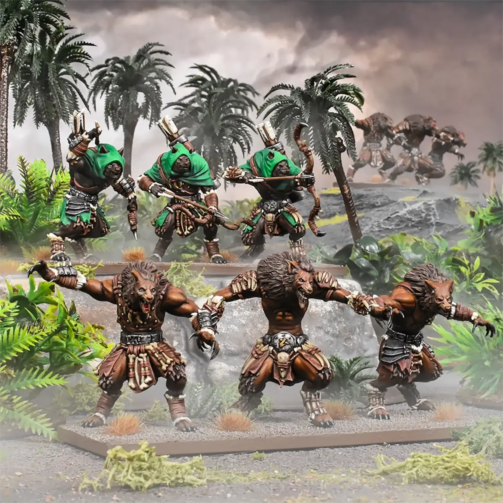 Mantic Xirkaali Hunter Battle Group - Xirkaali - Kings of War