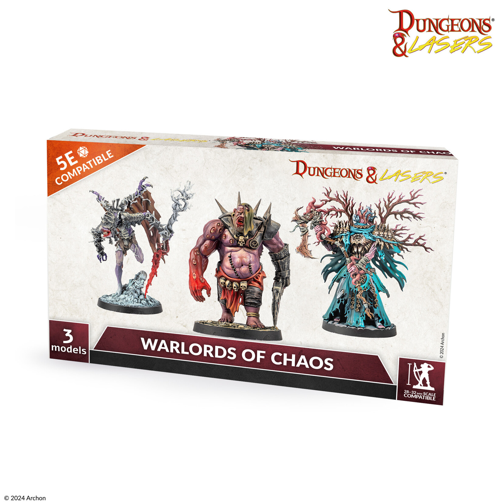 Warlords of Chaos - Dungeons & Lasers