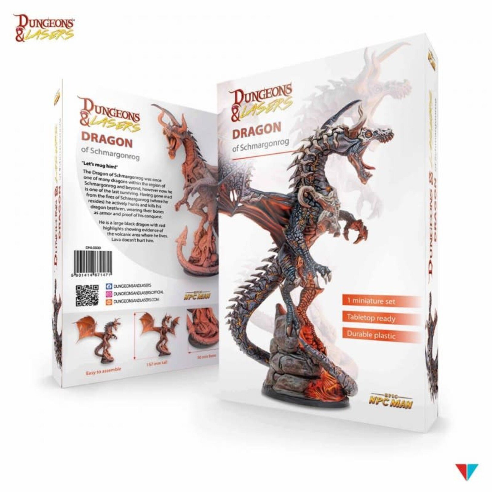 Dragon de Schmargonrog - Dungeons & Lasers