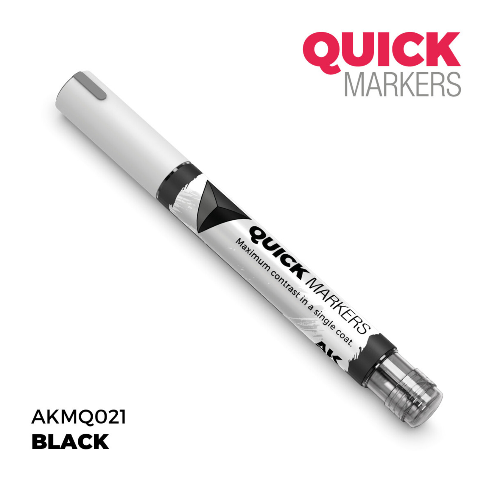 Quick Markers Black/Noir - AK