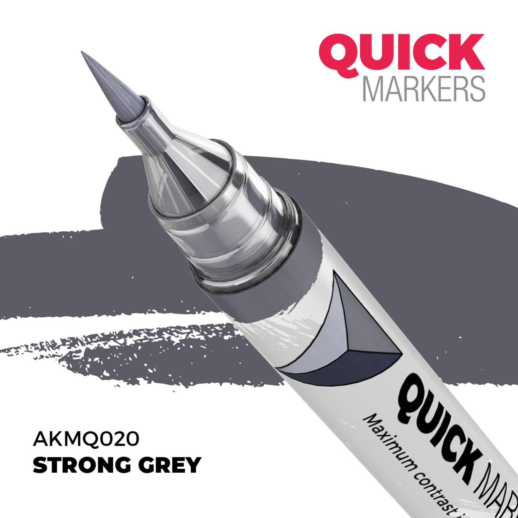 Quick Markers Strong Grey/Gris foncé- AK