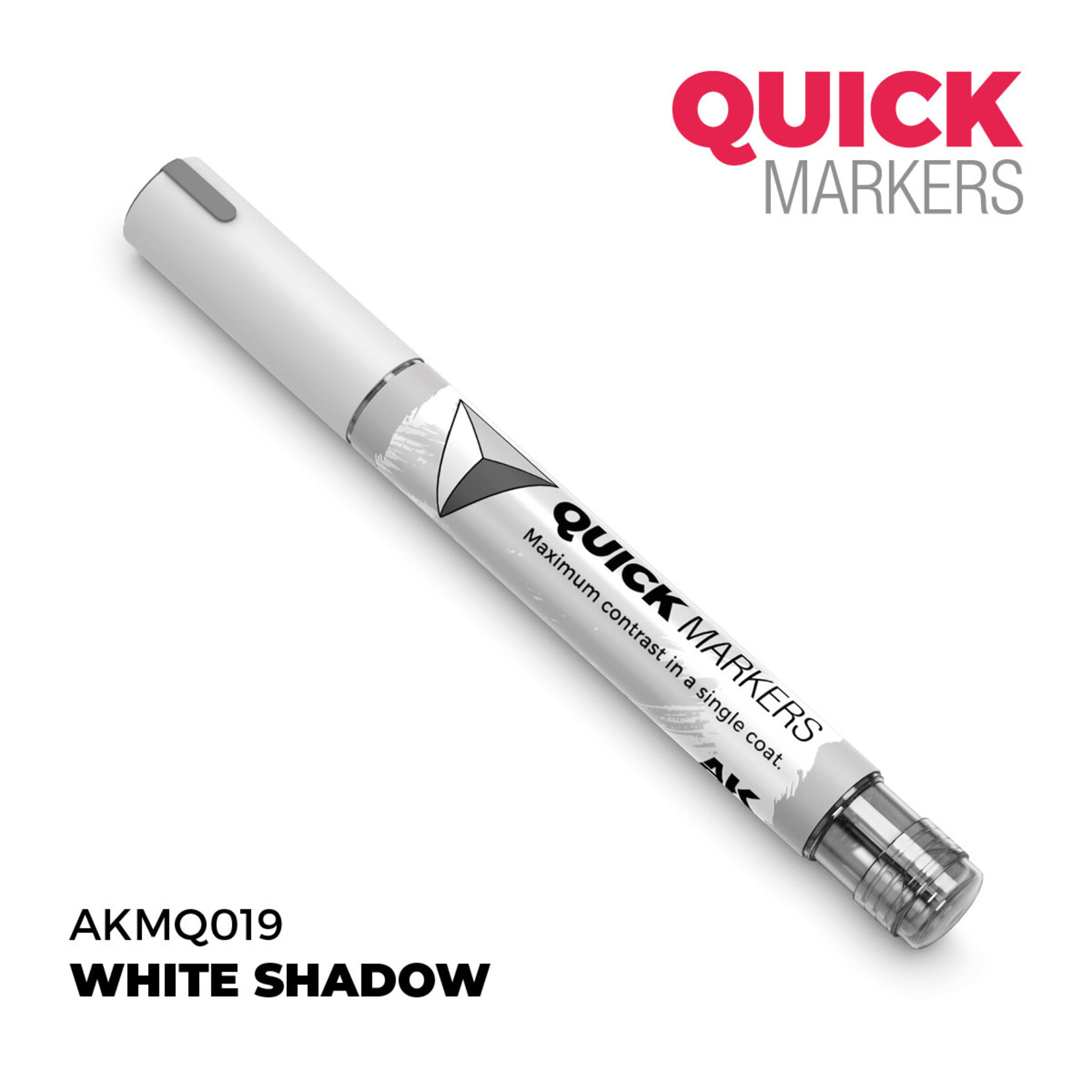 Quick Markers White Shadow/Ombre blanche - AK