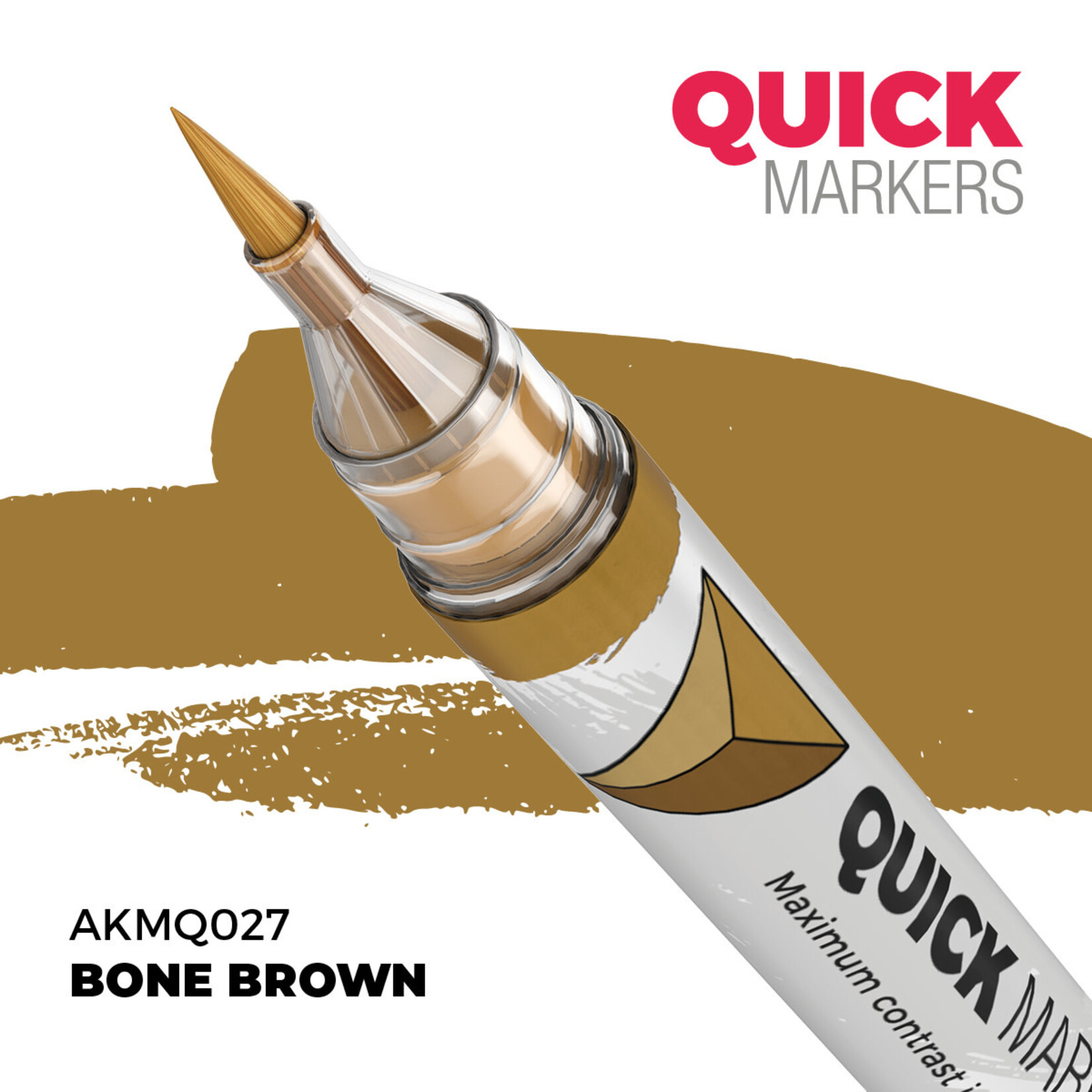 Quick Markers Bone Brown/Brun os - AK