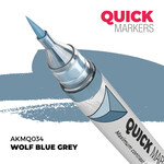 Quick Markers Wolf Blue Grey/Loup bleu gris - AK