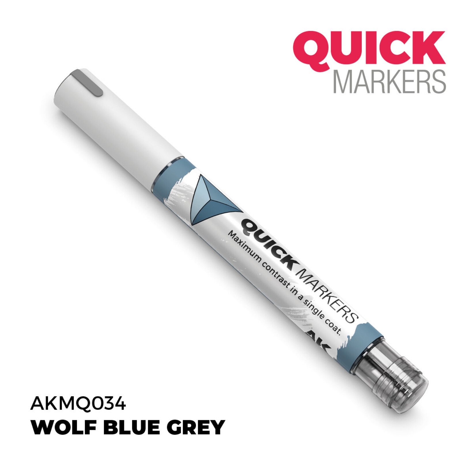 Quick Markers Wolf Blue Grey/Loup bleu gris - AK