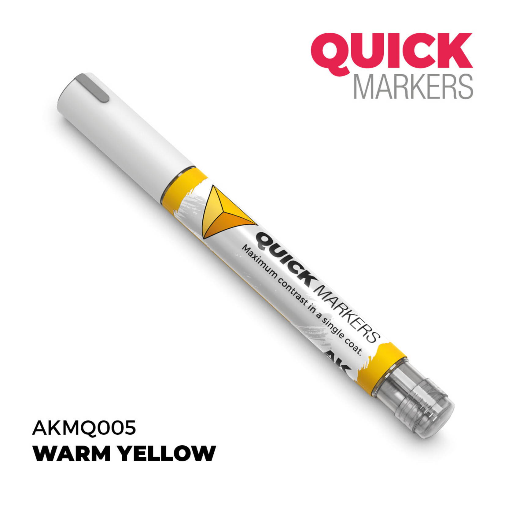Quick Markers Warm Yellow/Jaune chaud - AK