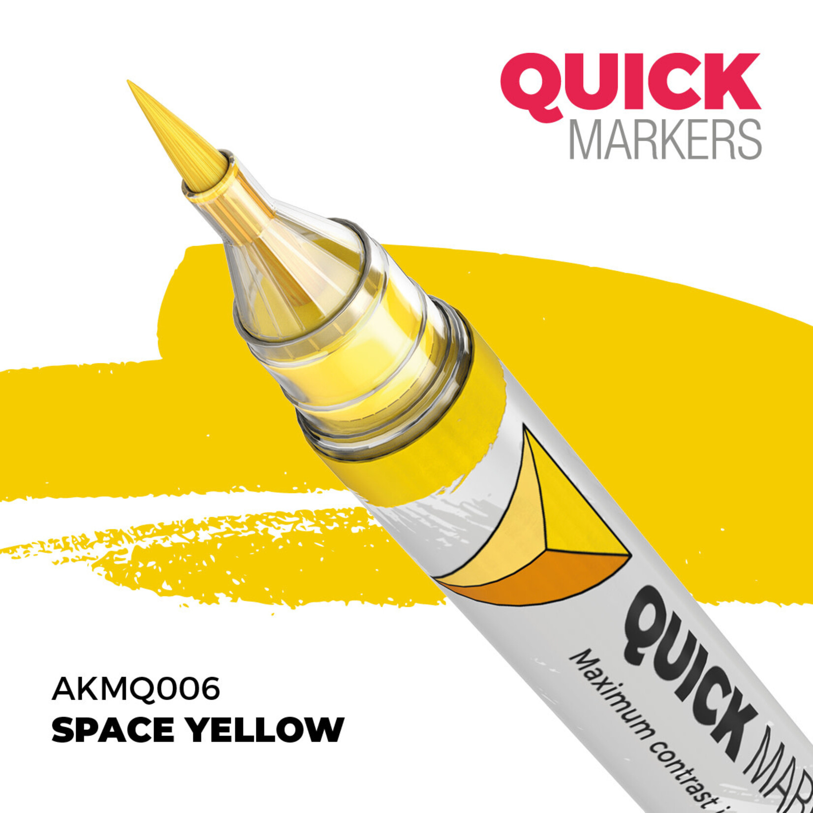 Quick Markers Space Yellow/Jaune spatial - AK
