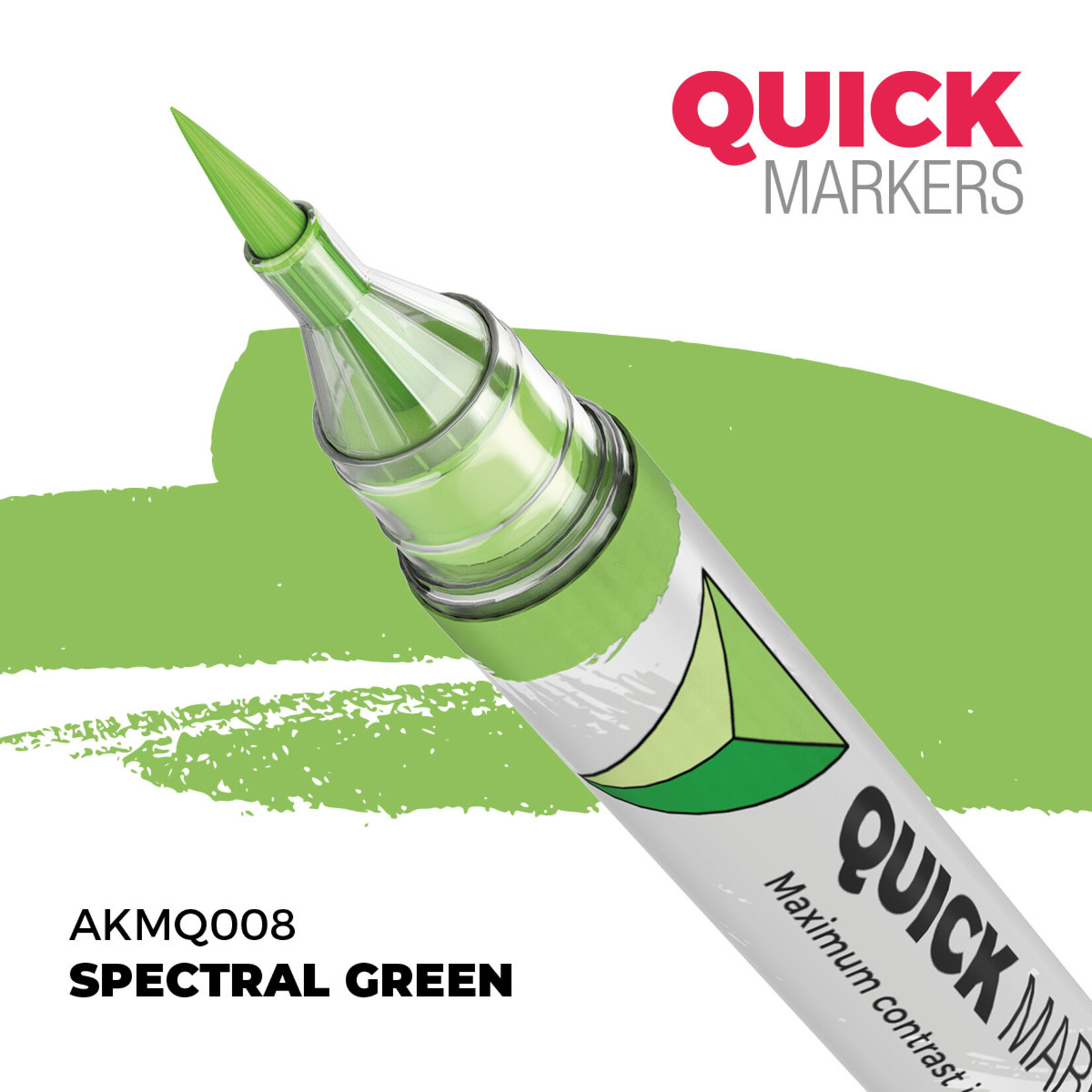 Quick Markers Spectral Green/Vert spectral - AK