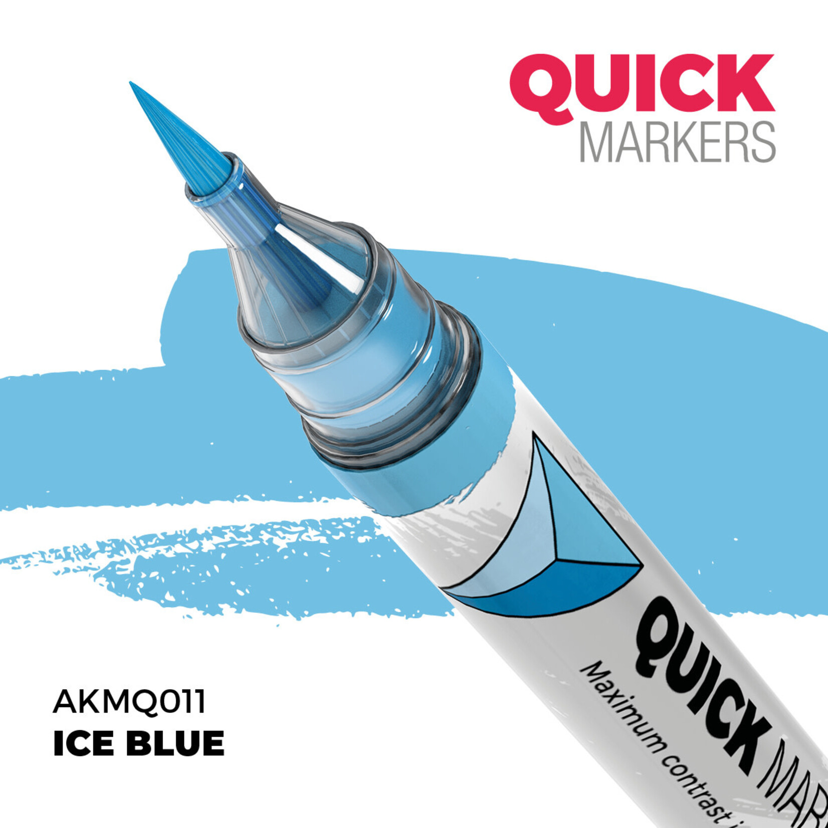 Quick Markers Ice Blue/Bleu glacial - AK