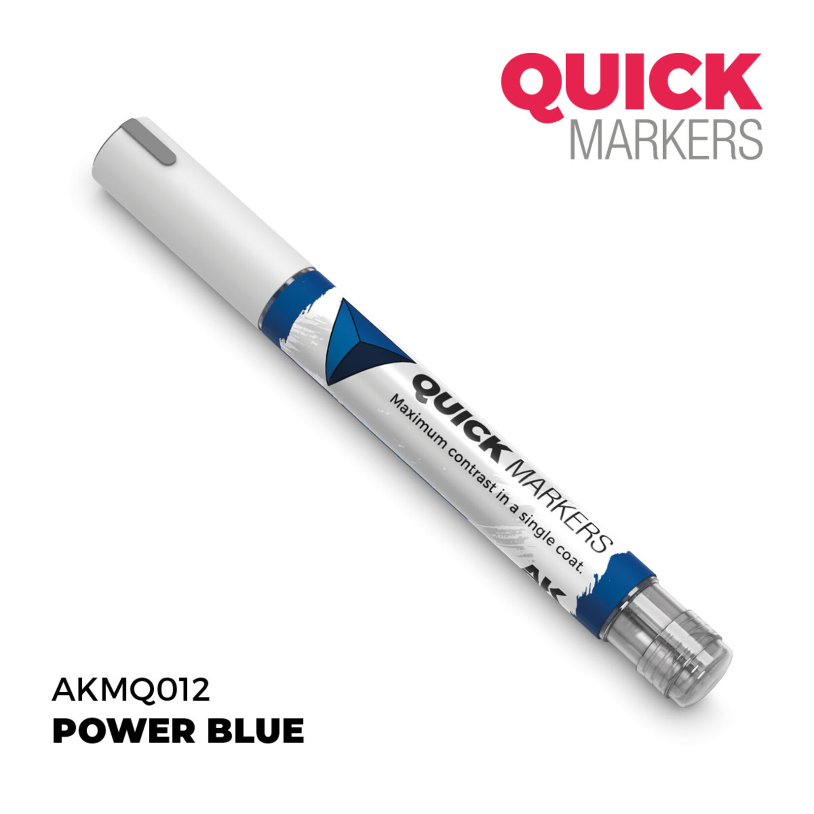 Quick Markers Power Blue/Bleu puissant - AK