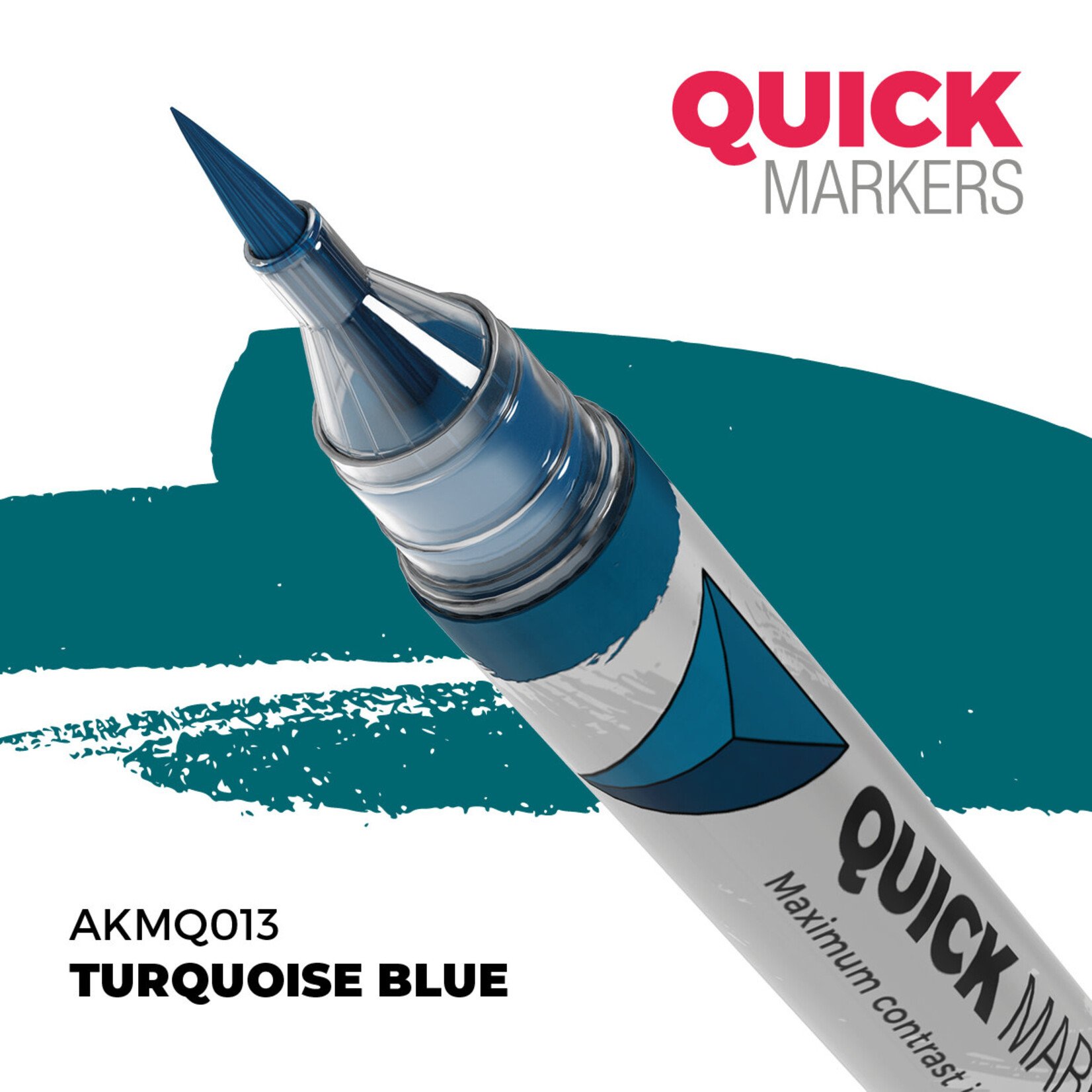 Quick Markers Turquoise Blue/Bleu turquoise - AK