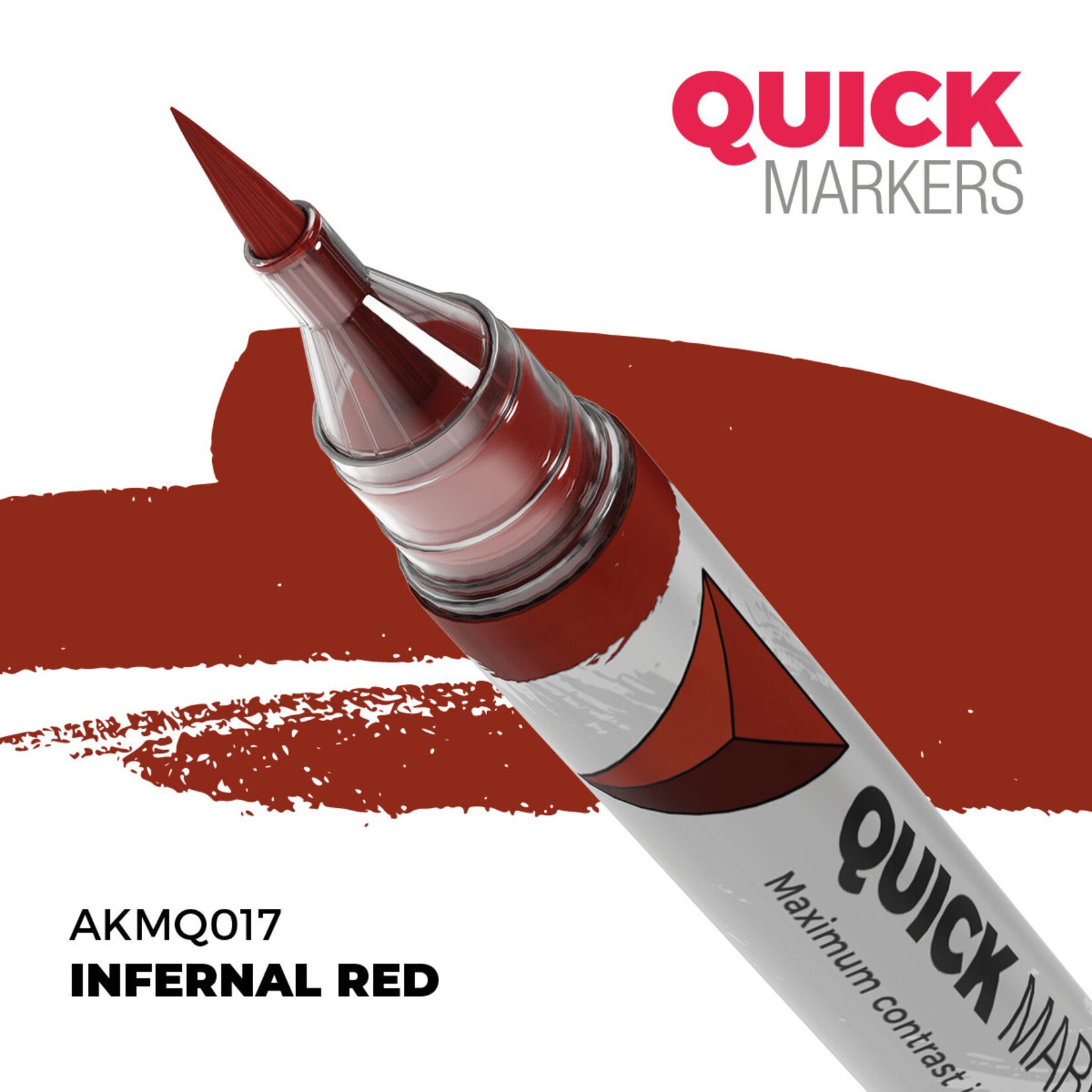 Quick Markers Infernal Red/Rouge infernal - AK