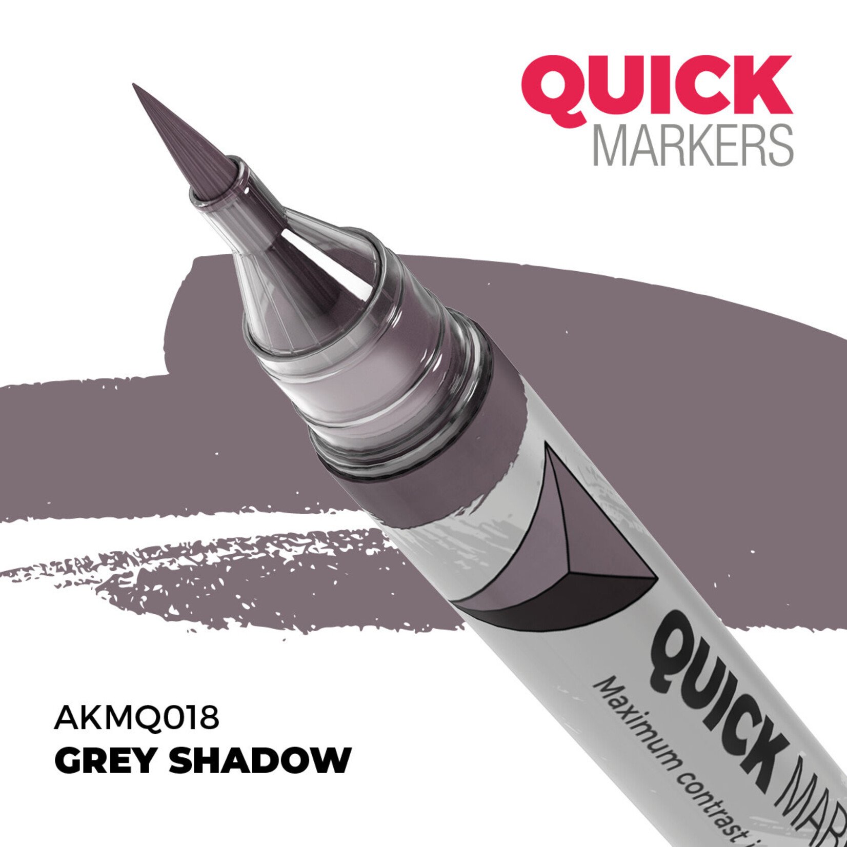 Quick Markers Grey Shadow/Ombre grise - AK