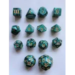 Impact Miniatures Ensemble de 14 dés pour DCC Wild Growth