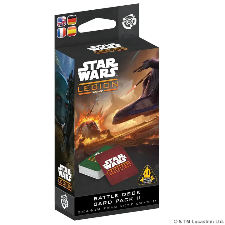 Battle Deck Card Pack II (ENG) - Star War: Legion - La boutique Tabletop