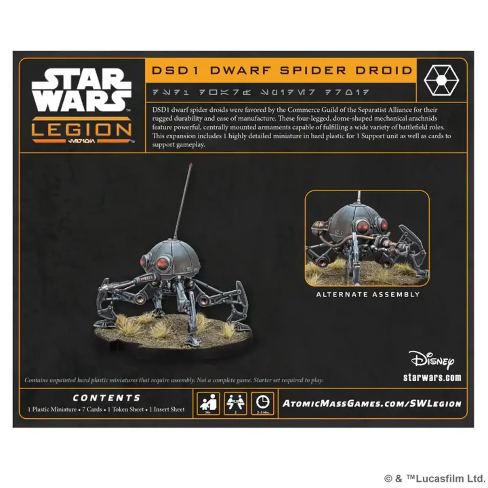 DSD1 Dwarf Spider Droid - Star Wars: Legion (ML)
