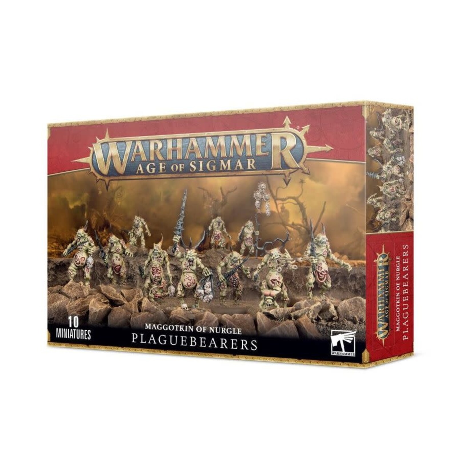 Games Workshop Plaguebearers - Daemons of Nurgle - WH40K & Warhammer Age of Sigmar