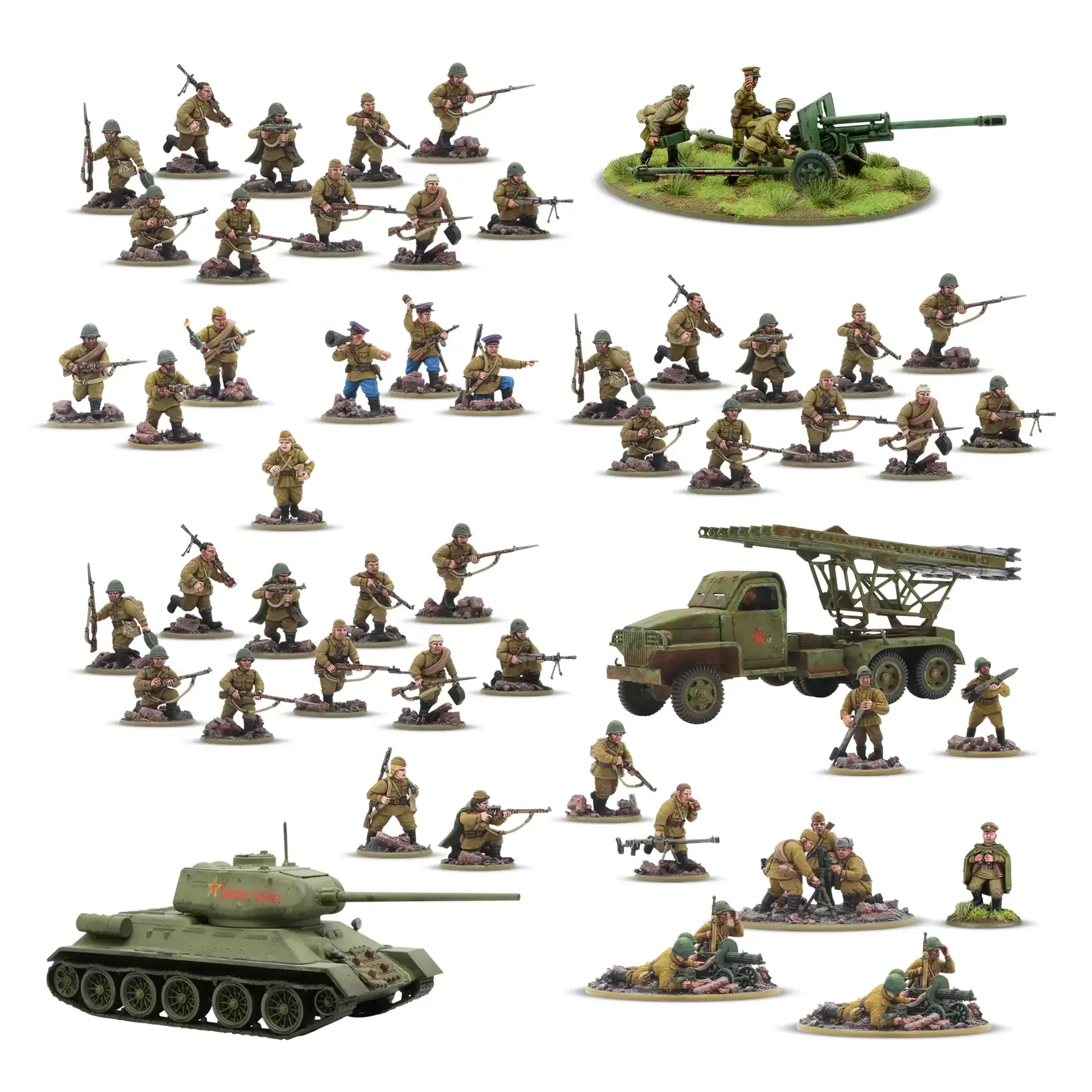 Warlord Games Forward to Berlin! - Soviet Army 1943-45 Starter Army - Bolt Action