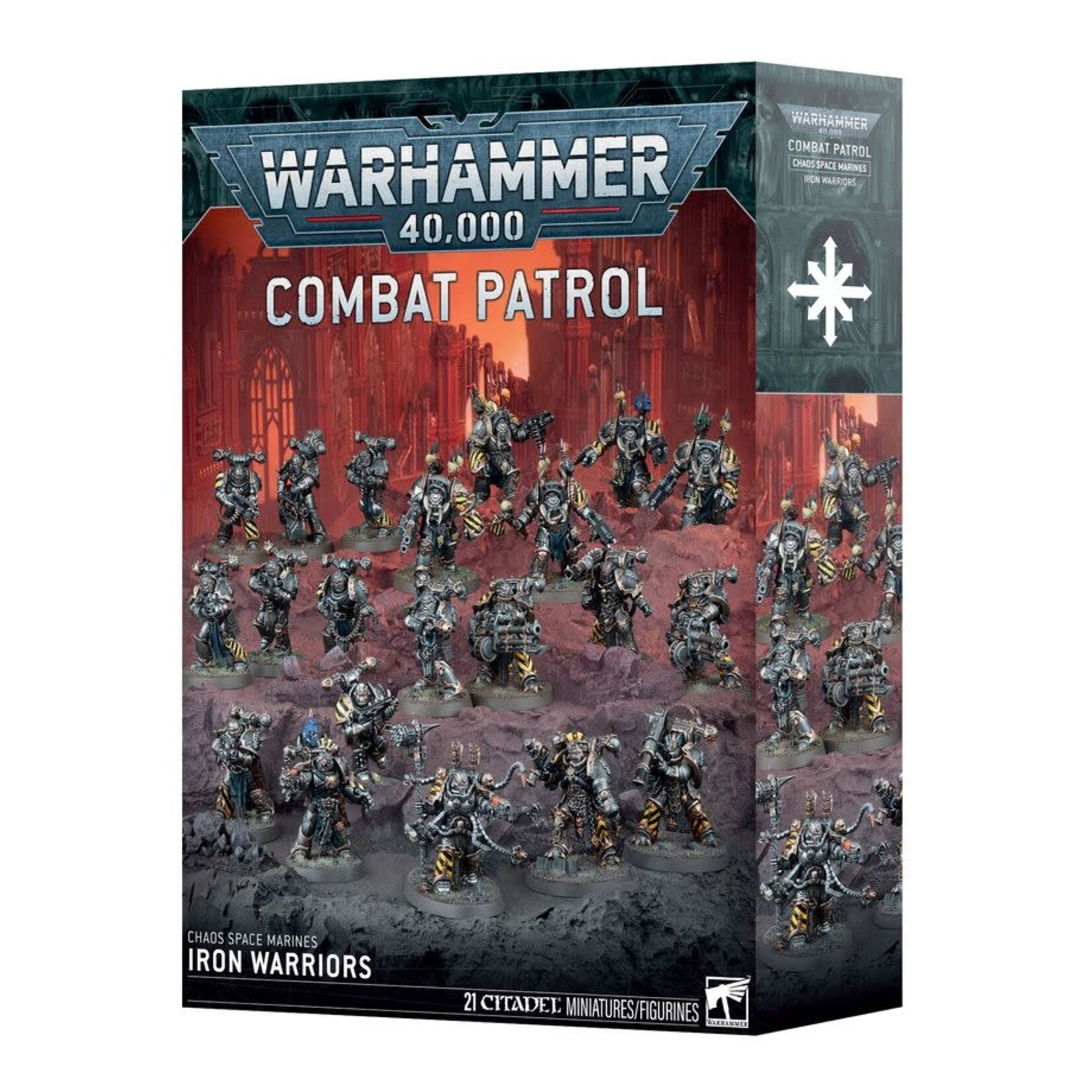 Games Workshop Combat Patrol: Iron Warriors - Chaos Space Marines - Warhammer 40,000