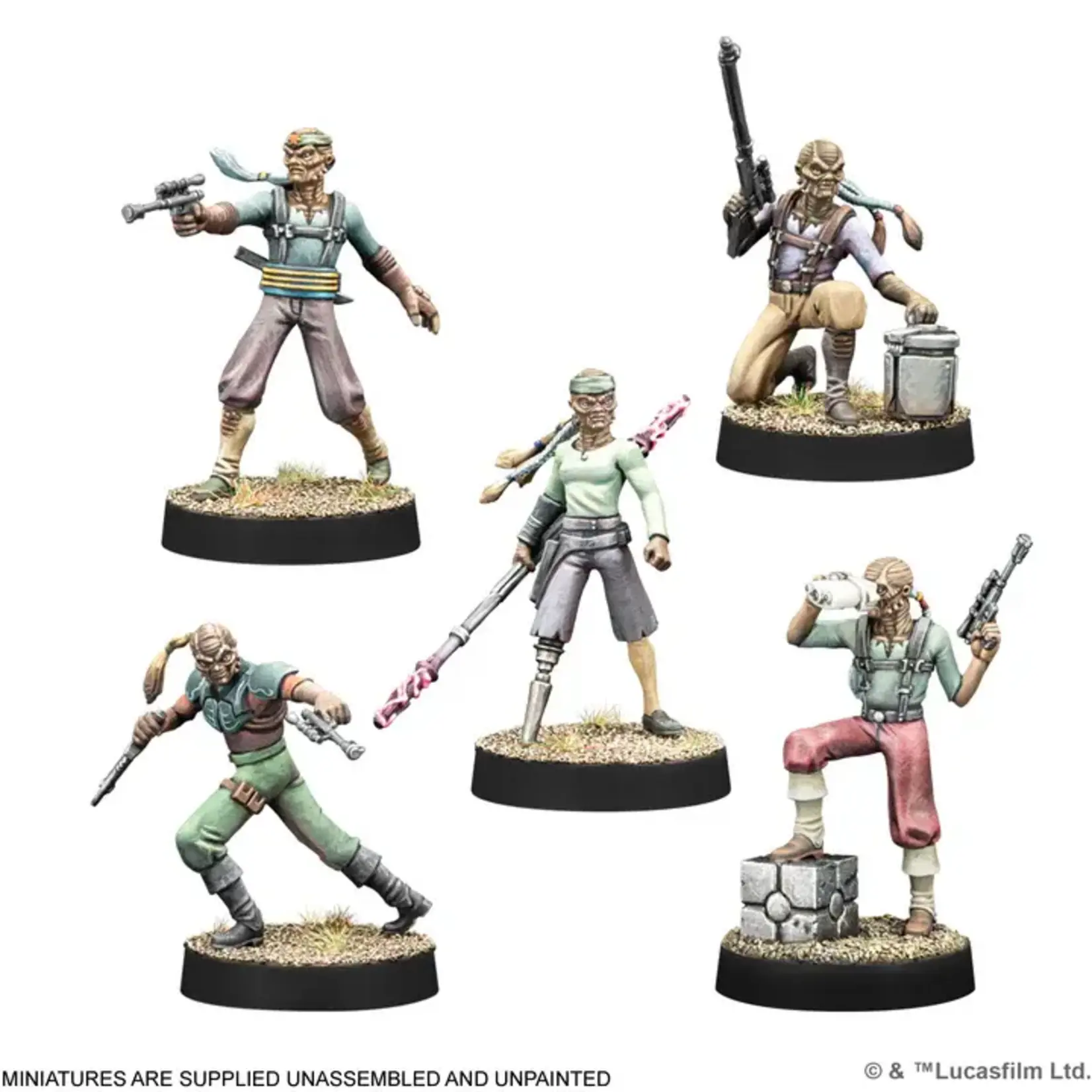 Hondo Ohnaka and Weequay Pirates - Star Wars: Legion (ML)