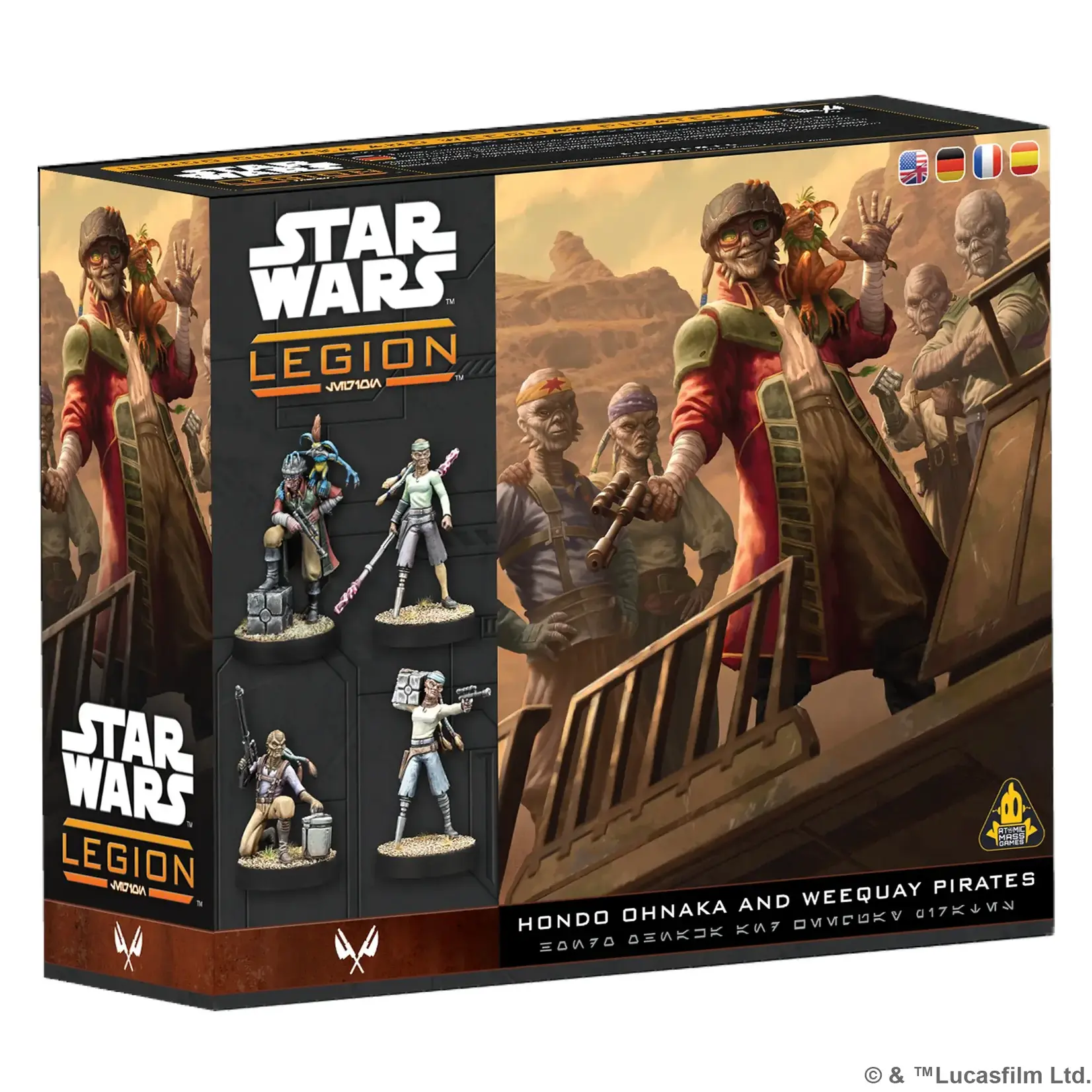 Hondo Ohnaka and Weequay Pirates - Star Wars: Legion (ML)