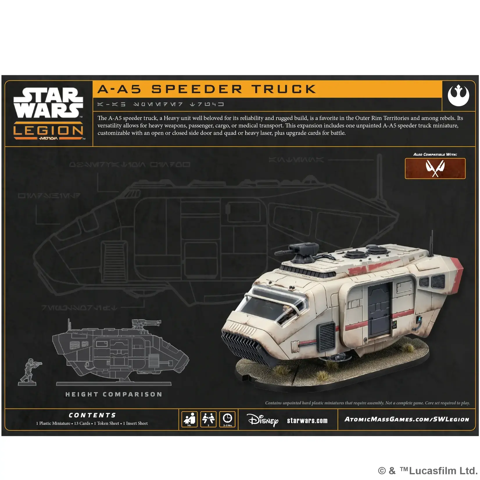 A-A5 Speeder Truck - Star Wars: Legion