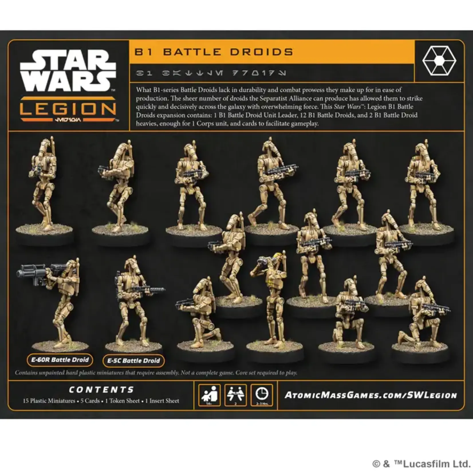 B1 Battle Droids - Star Wars: Legion (ML)