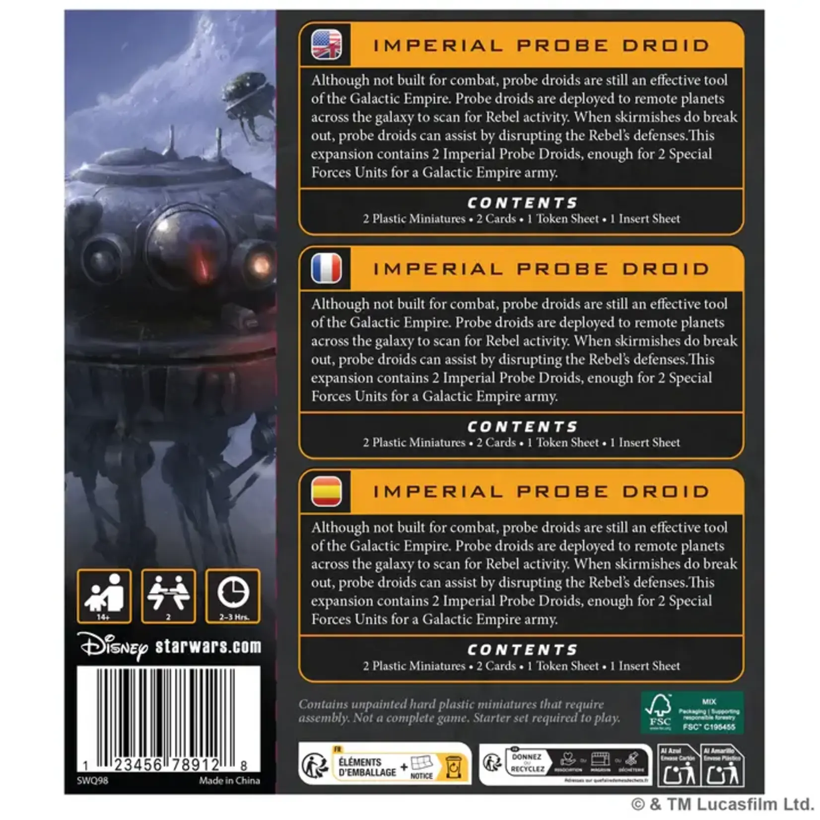 Imperial Probe Droids - Star Wars: Legion (ML) pre-order (launches May 15)