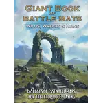 Giant Book of Battle Mats: Wild Wrecks & Ruins (17" x 12")